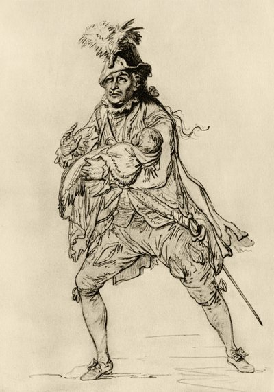 David Garrick in the Role of Don Juan by Philippe Jacques de Loutherbourg